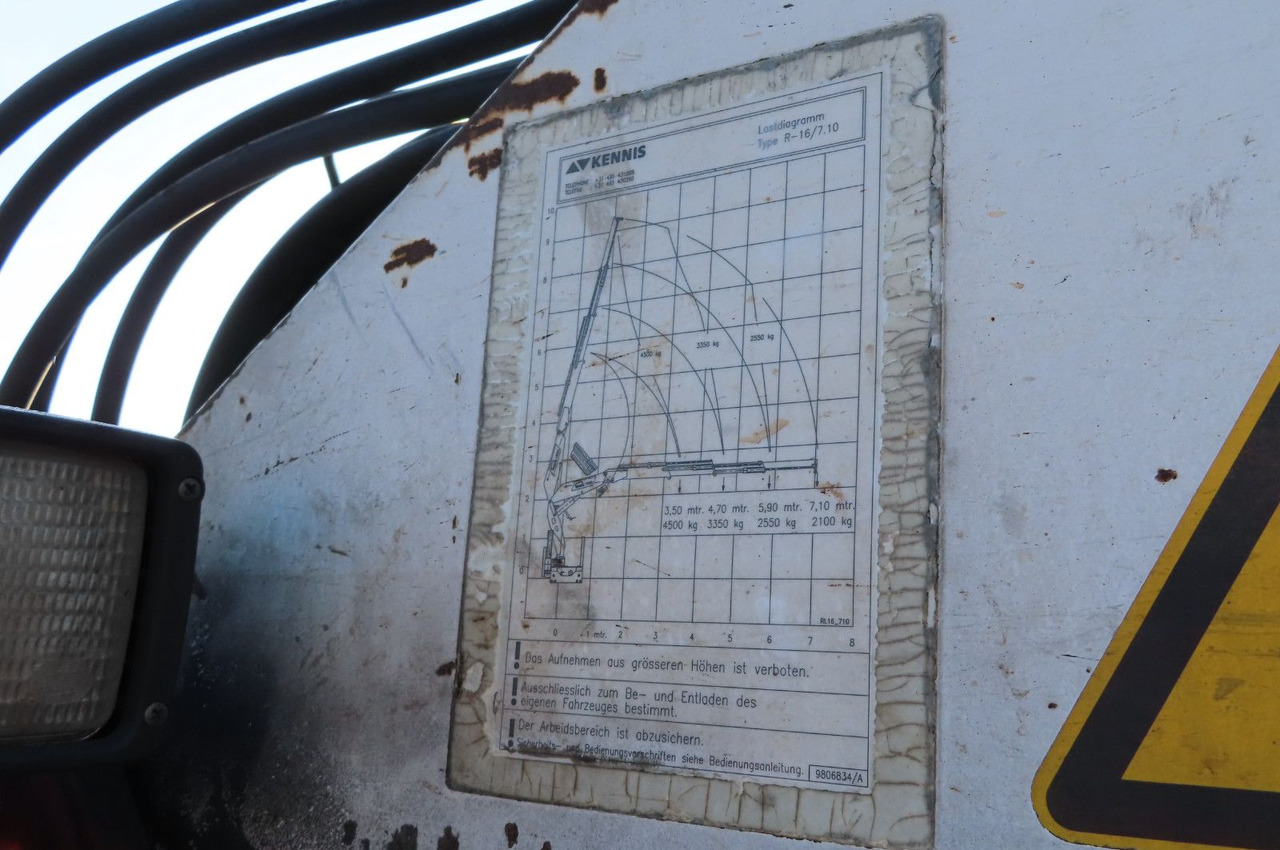 Rollkran Auflieger Kennis - Naczepa platforma/ Burtowa: zdjęcie 5 Rollkran Auflieger Kennis - Naczepa platforma/ Burtowa: zdjęcie 5