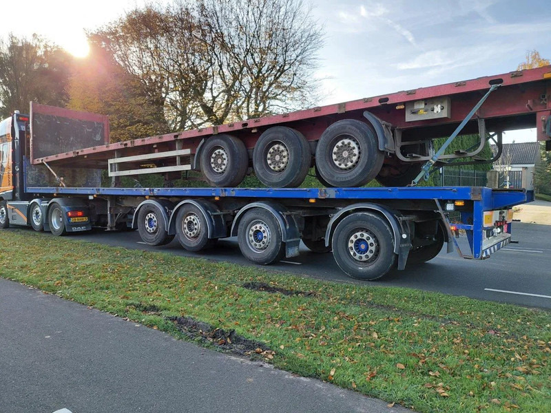 Kwb 4 AXLE HOLLAND TRAILER 41180 KG LOADING CAPACITY - Naczepa platforma/ Burtowa: zdjęcie 2 Kwb 4 AXLE HOLLAND TRAILER 41180 KG LOADING CAPACITY - Naczepa platforma/ Burtowa: zdjęcie 2