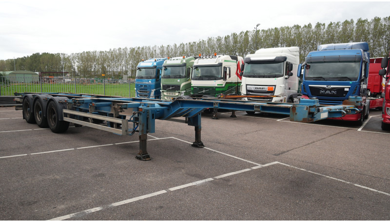 Pacton 3 AXLE CONTAINER TRANSPORT TRAILER - Naczepa kontenerowiec/ System wymienny: zdjęcie 3 Pacton 3 AXLE CONTAINER TRANSPORT TRAILER - Naczepa kontenerowiec/ System wymienny: zdjęcie 3