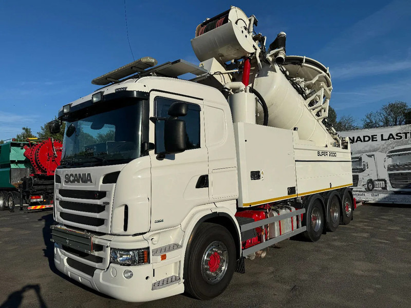 Scania R480 Vacuum / Sewer Jetter / Recycler, Euro 6, Super 2000 (16m3), 2013 - Samochód asenizacyjny: zdjęcie 4 Scania R480 Vacuum / Sewer Jetter / Recycler, Euro 6, Super 2000 (16m3), 2013 - Samochód asenizacyjny: zdjęcie 4