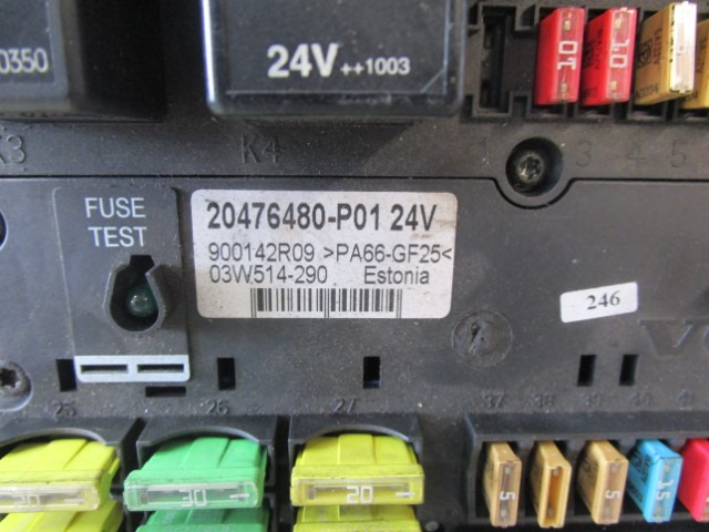 VOLVO FM12/FM9 INTERFACE CONTROL UNIT BBM ECU 20538397-01 - ECU do Samochodów ciężarowych: zdjęcie 2 VOLVO FM12/FM9 INTERFACE CONTROL UNIT BBM ECU 20538397-01 - ECU do Samochodów ciężarowych: zdjęcie 2