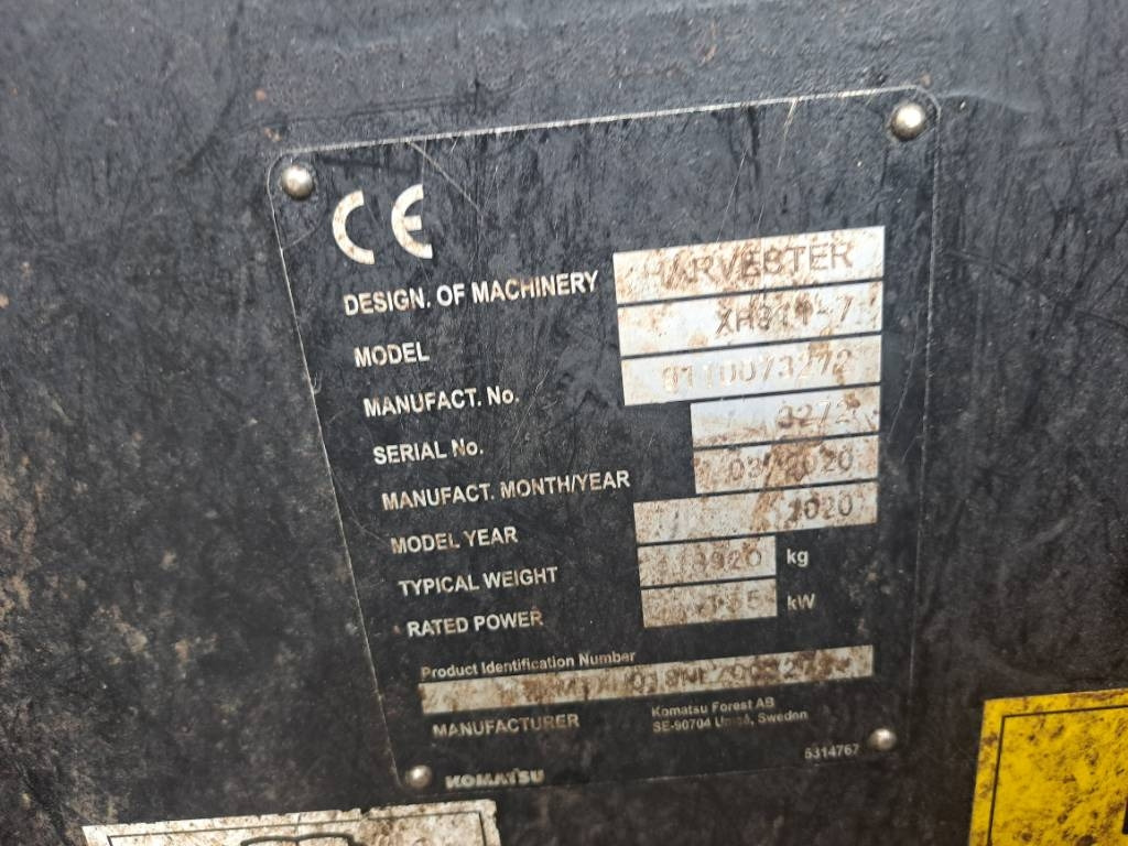 Komatsu 911 - Harvester: zdjęcie 2 Komatsu 911 - Harvester: zdjęcie 2