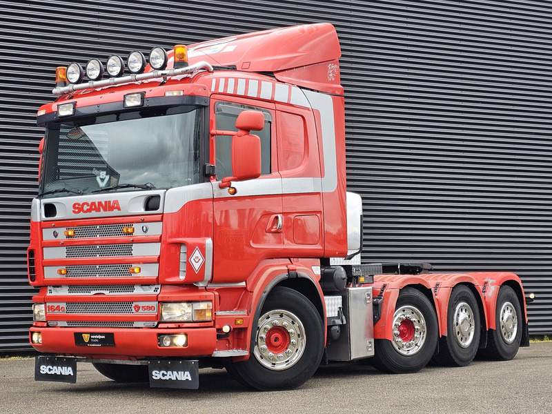 Scania R 164.580 8x4-4 / MANUAL / RETARDER / BIG AXLE / 150T - Ciągnik siodłowy: zdjęcie 1 Scania R 164.580 8x4-4 / MANUAL / RETARDER / BIG AXLE / 150T - Ciągnik siodłowy: zdjęcie 1