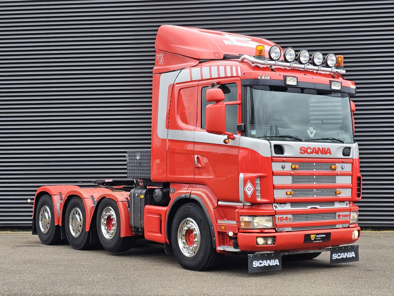 Scania R 164.580 8x4-4 / MANUAL / RETARDER / BIG AXLE / 150T - Ciągnik siodłowy: zdjęcie 4 Scania R 164.580 8x4-4 / MANUAL / RETARDER / BIG AXLE / 150T - Ciągnik siodłowy: zdjęcie 4