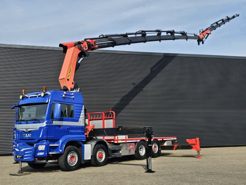 MAN TGS 35.500 8x4-6 / PALFINGER 92 t/m CRANE +JIB - Samochod ciężarowy z HDS: zdjęcie 1 MAN TGS 35.500 8x4-6 / PALFINGER 92 t/m CRANE +JIB - Samochod ciężarowy z HDS: zdjęcie 1