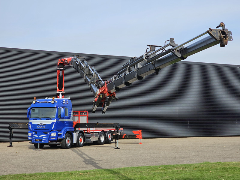 MAN TGS 35.500 8x4-6 / PALFINGER 92 t/m CRANE +JIB - Samochód ciężarowy skrzyniowy/ Platforma: zdjęcie 3 MAN TGS 35.500 8x4-6 / PALFINGER 92 t/m CRANE +JIB - Samochód ciężarowy skrzyniowy/ Platforma: zdjęcie 3