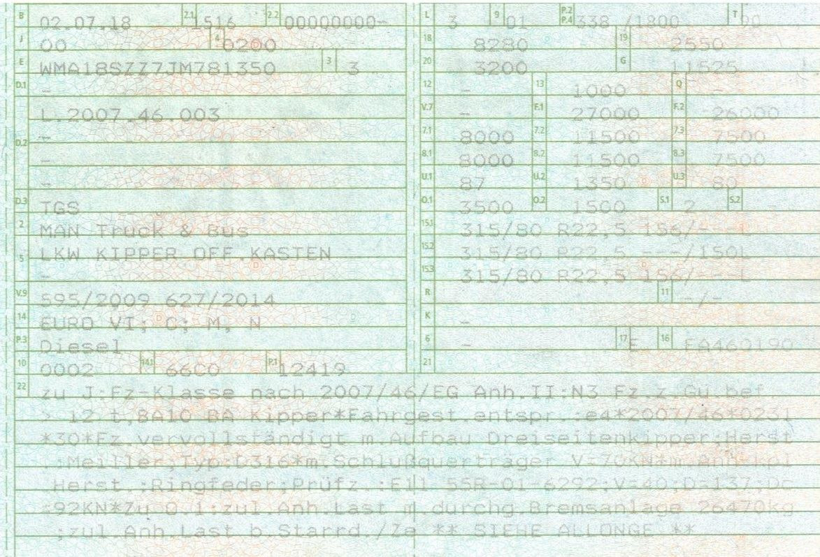 MAN 26.460 6x2 Meiller 3S. Retarder Top Zustand - Wywrotka: zdjęcie 4 MAN 26.460 6x2 Meiller 3S. Retarder Top Zustand - Wywrotka: zdjęcie 4