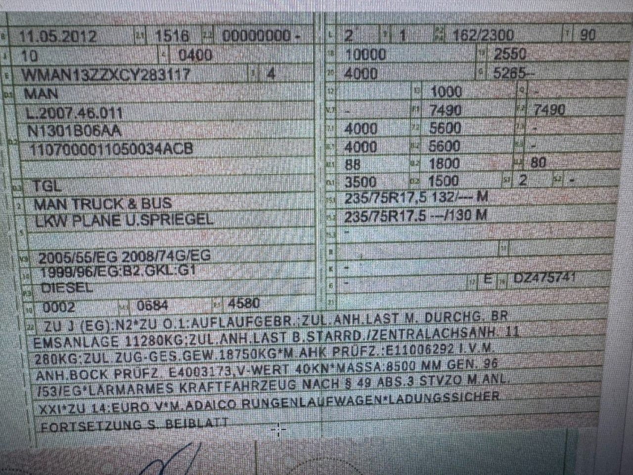 MAN 8.220 4X2 Pritschenwagen - Samochód ciężarowy plandeka: zdjęcie 2 MAN 8.220 4X2 Pritschenwagen - Samochód ciężarowy plandeka: zdjęcie 2