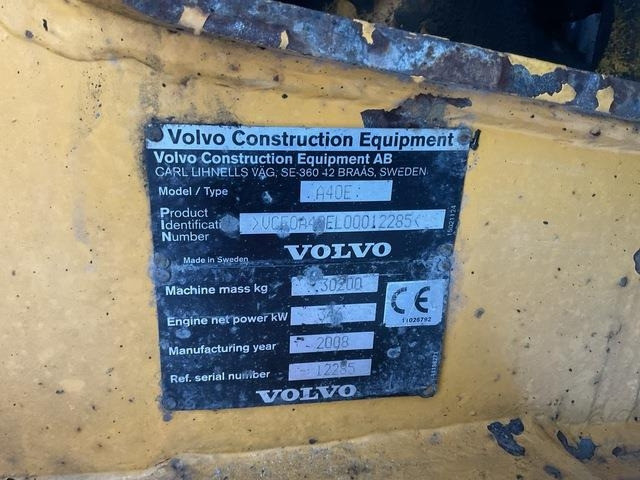 Volvo A40E - Wozidło przegubowe: zdjęcie 5 Volvo A40E - Wozidło przegubowe: zdjęcie 5