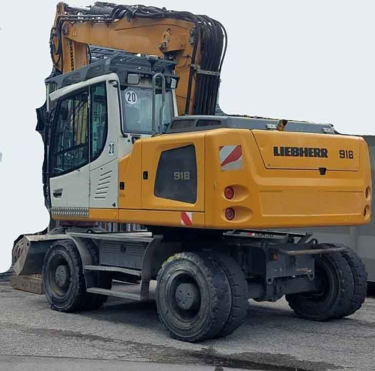 Liebherr A918 Litr. – mobile excavator / Mobilbagger - Koparka: zdjęcie 1 Liebherr A918 Litr. – mobile excavator / Mobilbagger - Koparka: zdjęcie 1