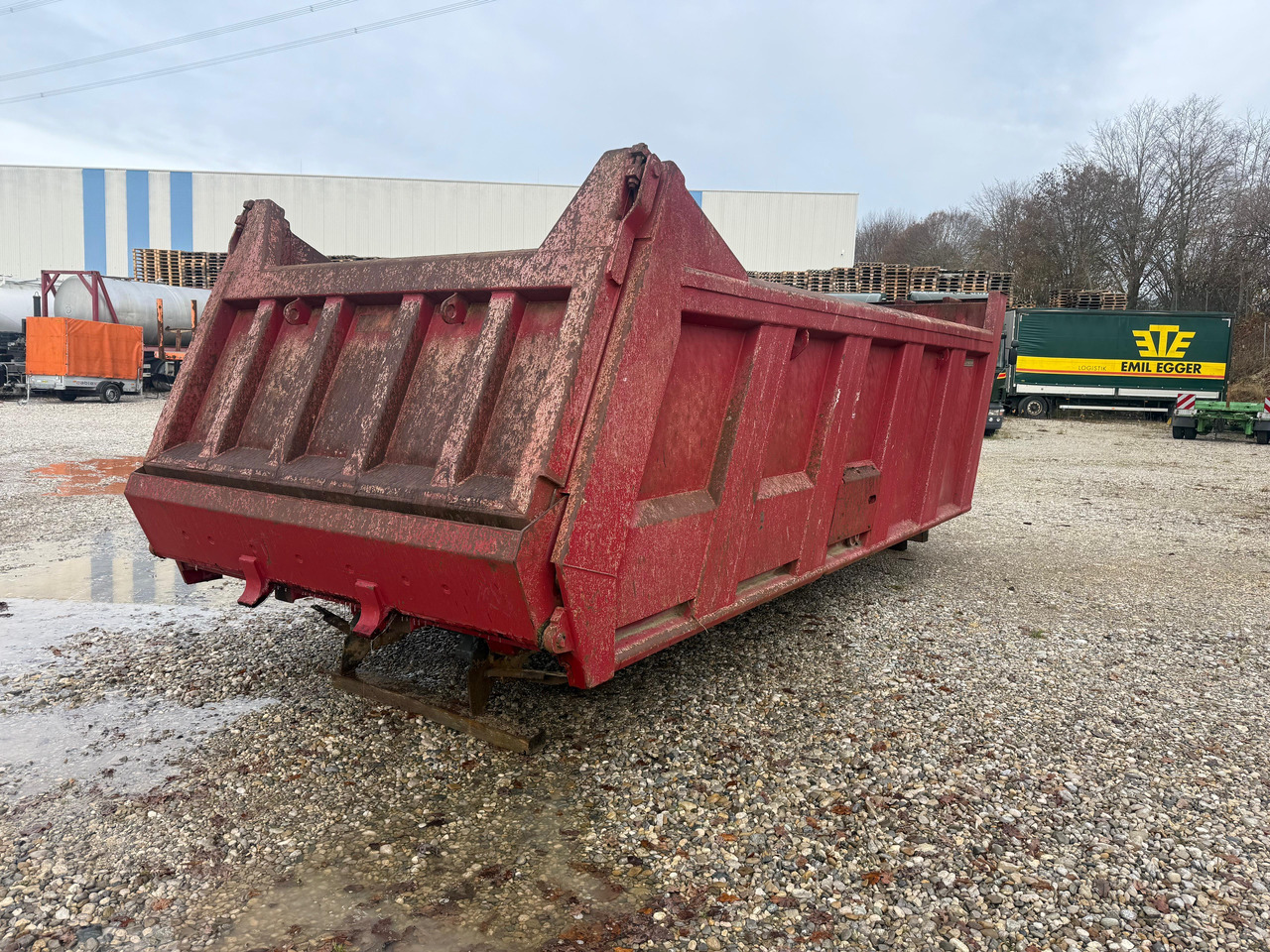 Meiller Kipperaufbau 18m3 mit Rahmen und Zylinder - Wymienne nadwozie do wywrotki: zdjęcie 5 Meiller Kipperaufbau 18m3 mit Rahmen und Zylinder - Wymienne nadwozie do wywrotki: zdjęcie 5