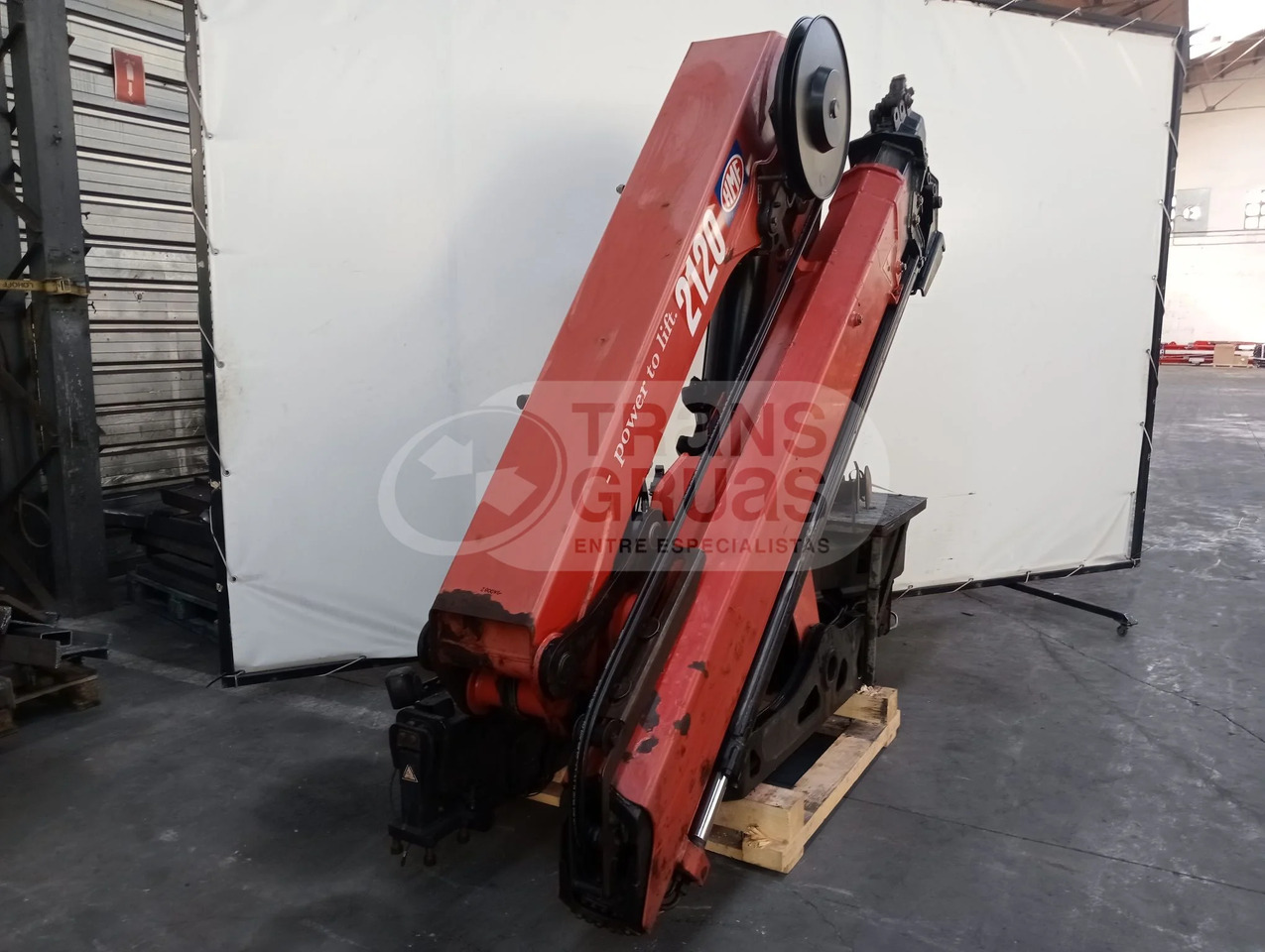 Grúa hidráulica HMF 2120 K RC - Żuraw przeładunkowy: zdjęcie 5 Grúa hidráulica HMF 2120 K RC - Żuraw przeładunkowy: zdjęcie 5