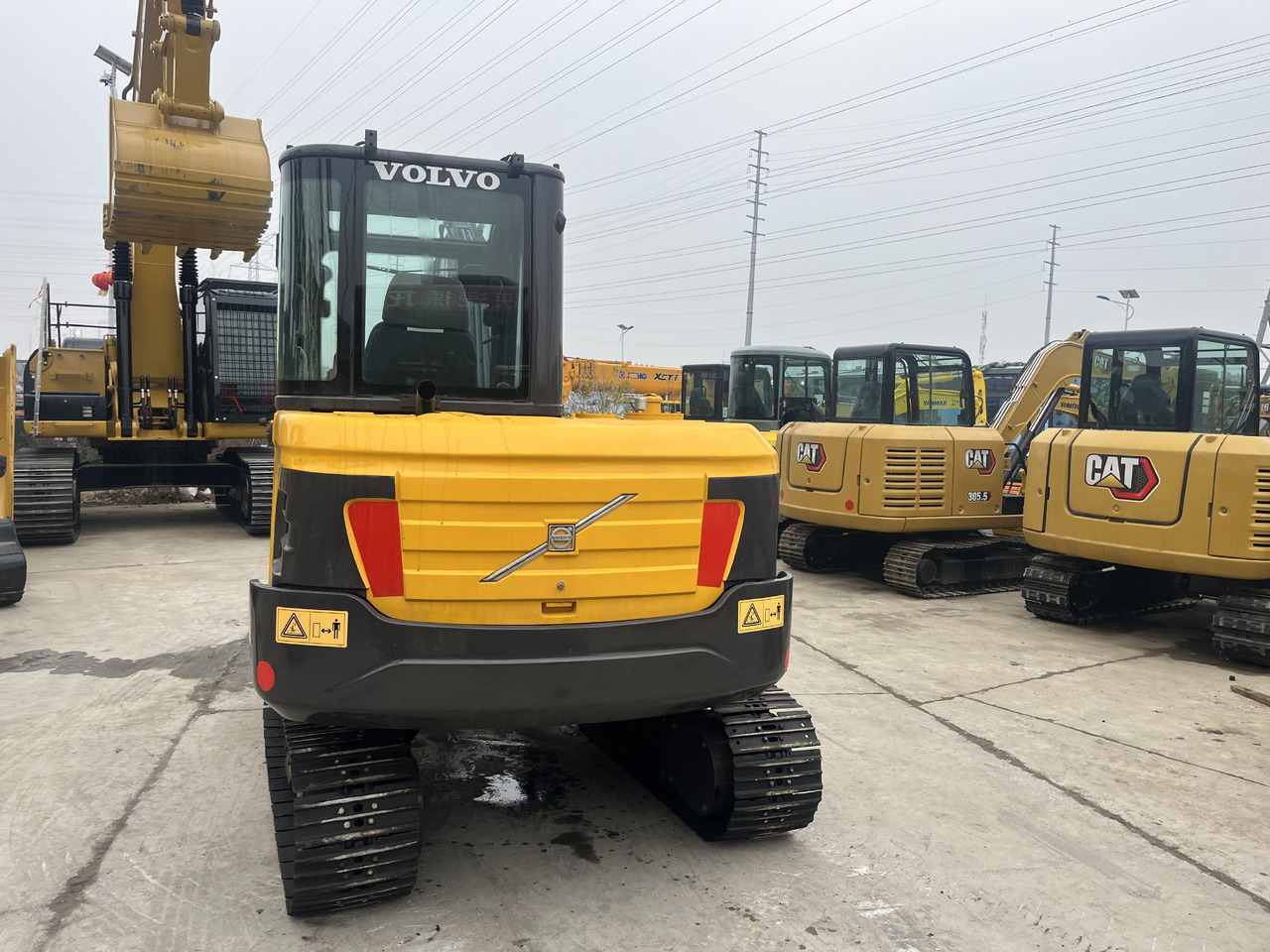 VOLVO EC60C - Minikoparka: zdjęcie 5 VOLVO EC60C - Minikoparka: zdjęcie 5