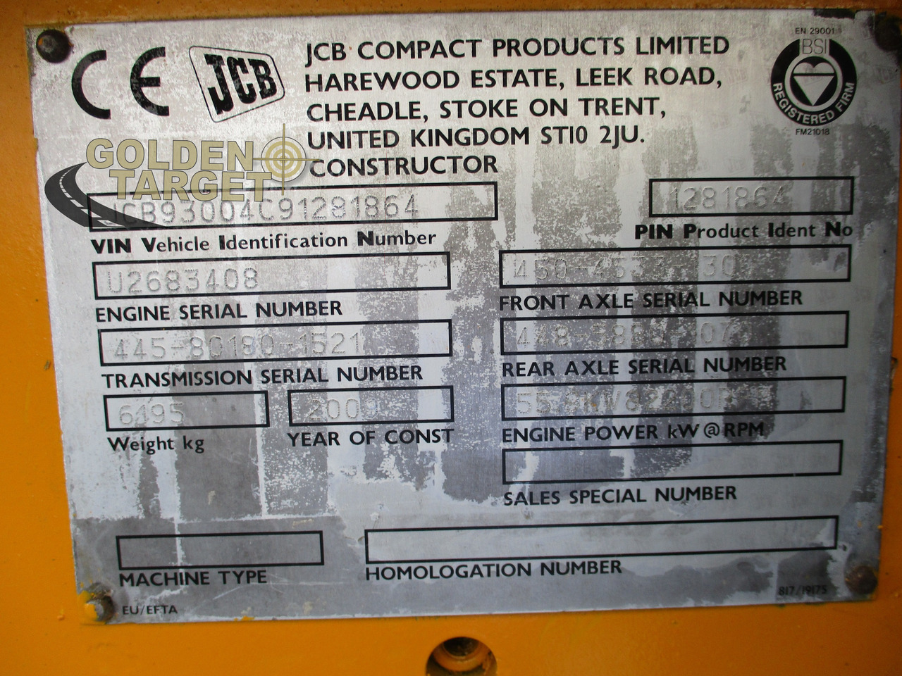 Wózek widłowy diesel JCB 930: zdjęcie 14 Wózek widłowy diesel JCB 930: zdjęcie 14