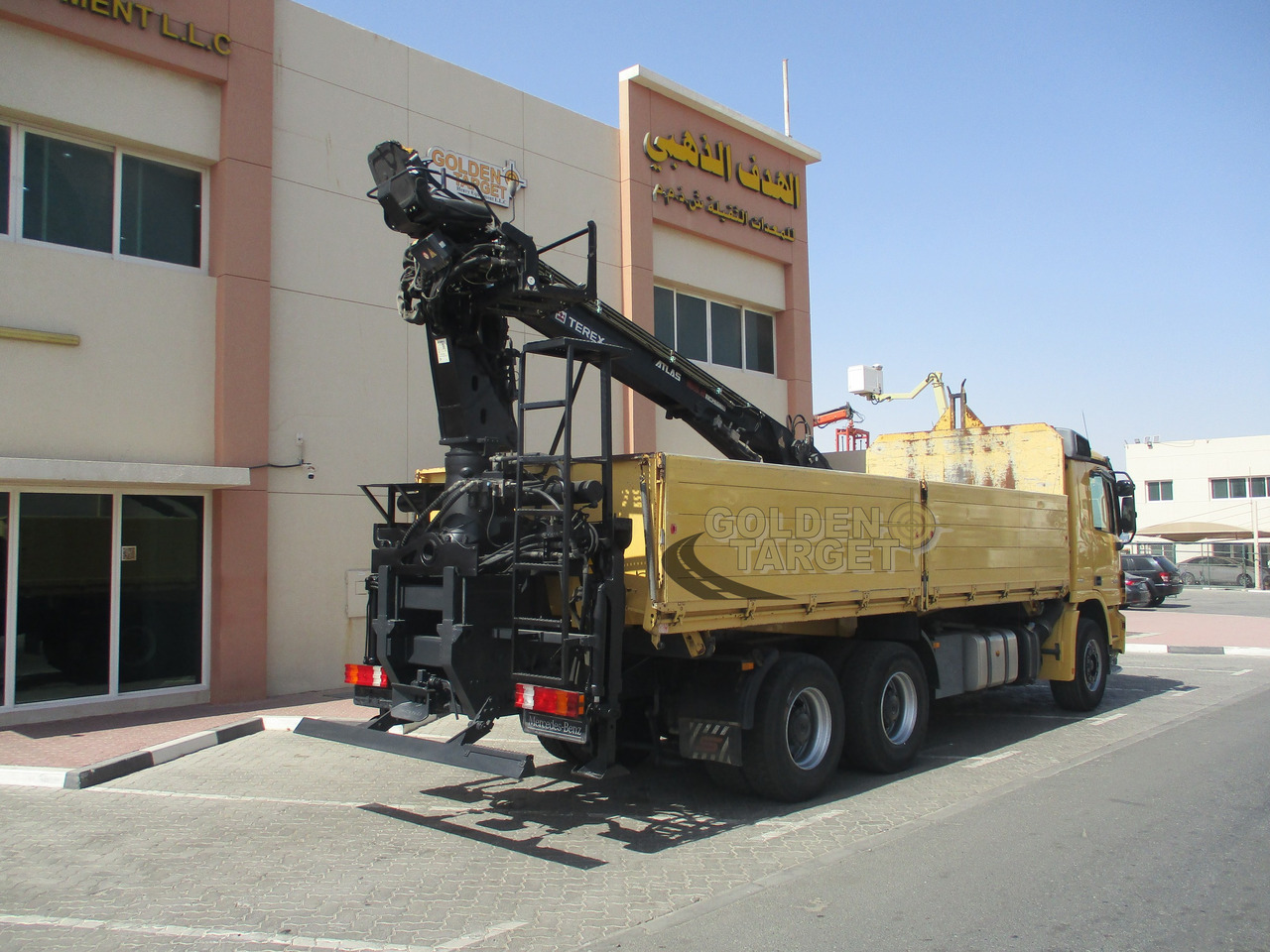 MERCEDES-BENZ ACTROS 2644 6×4 with ATLAS 165.2 Block Crane - Samochod ciężarowy z HDS: zdjęcie 3 MERCEDES-BENZ ACTROS 2644 6×4 with ATLAS 165.2 Block Crane - Samochod ciężarowy z HDS: zdjęcie 3