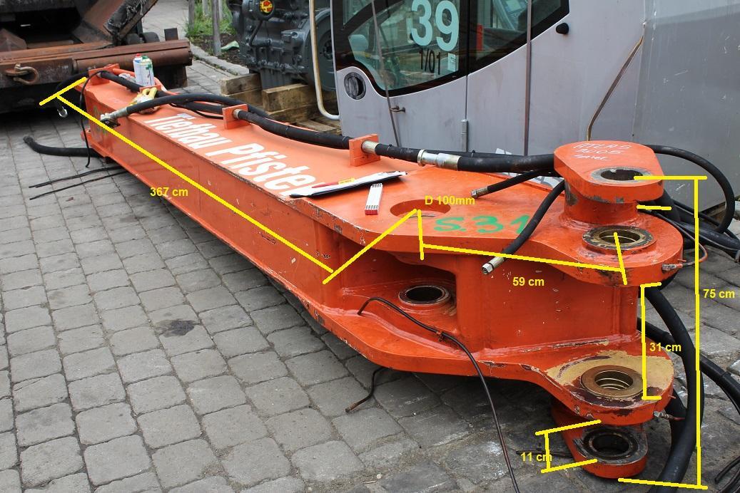 Atlas 2005 - Wysięgnik do Koparek: zdjęcie 3 Atlas 2005 - Wysięgnik do Koparek: zdjęcie 3