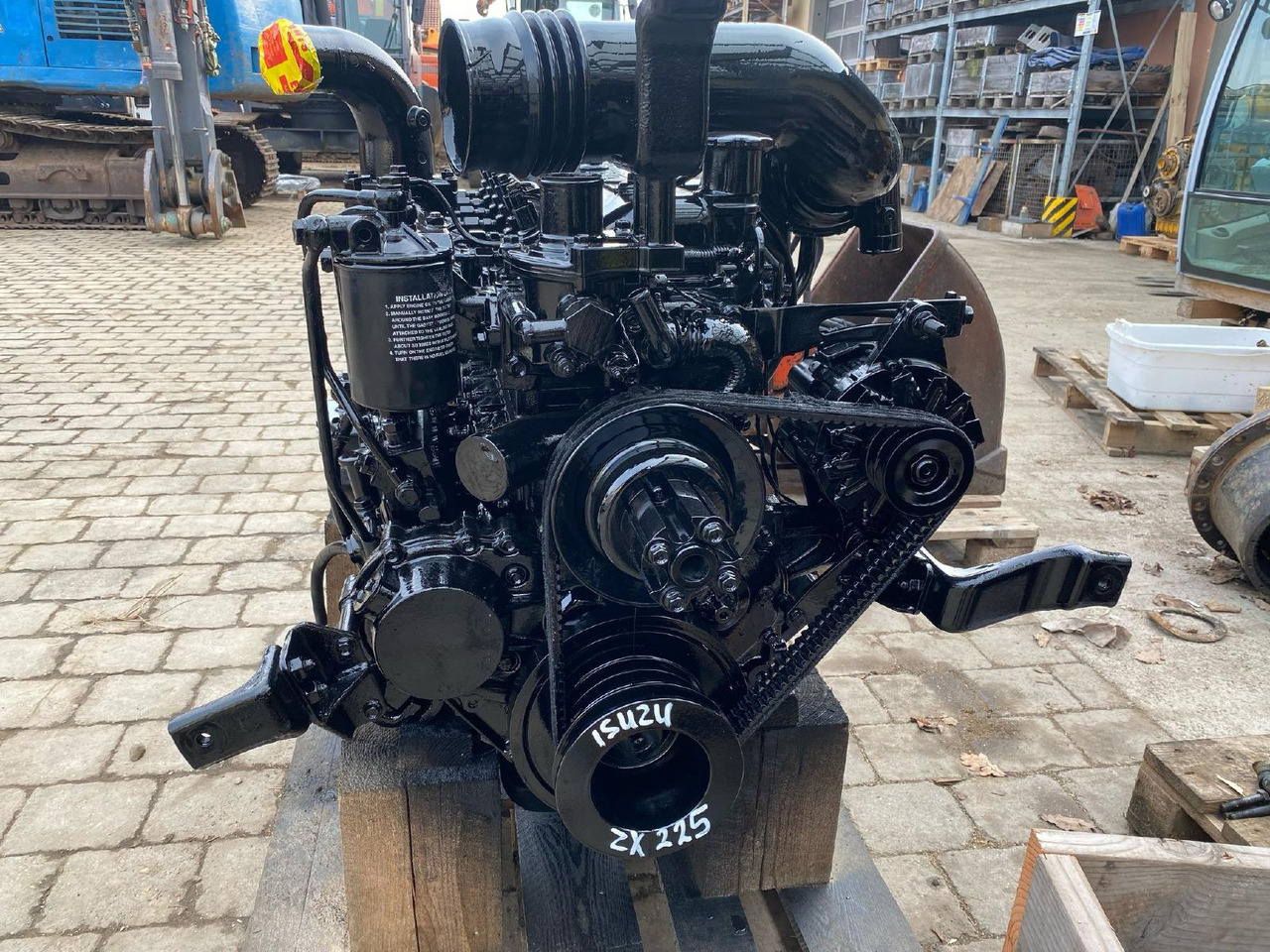 Isuzu AA6BG1T aus ZX 225 - Silnik do Maszyn budowlanych: zdjęcie 4 Isuzu AA6BG1T aus ZX 225 - Silnik do Maszyn budowlanych: zdjęcie 4