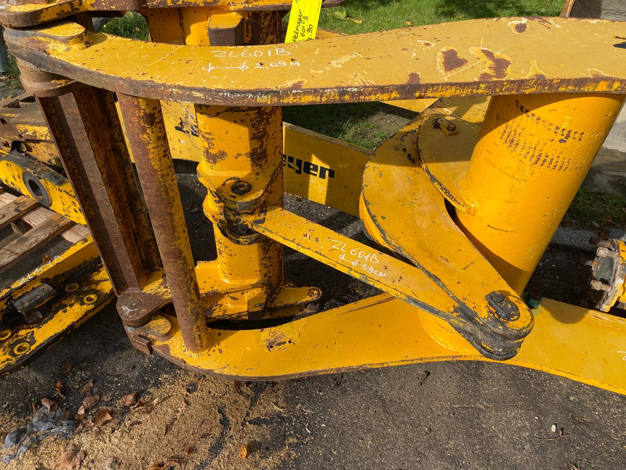 Zettelmeyer ZL 601 B - Wysięgnik: zdjęcie 2 Zettelmeyer ZL 601 B - Wysięgnik: zdjęcie 2