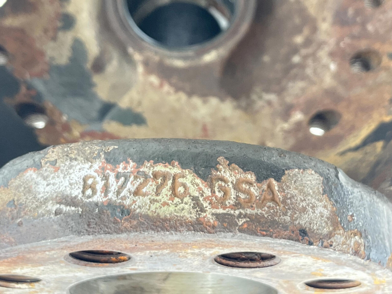 Zwrotnica do Żurawi/ Dźwigów FAUN RTF 40 Steering knuckle 16 holes axle 3: zdjęcie 10