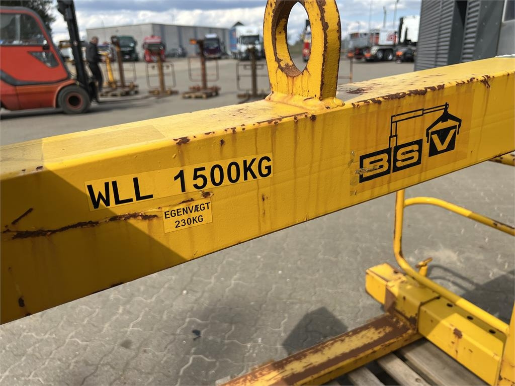 BSV 1500kg Pallegaffel - Model: PG 130-1.5 SB - Widły: zdjęcie 5 BSV 1500kg Pallegaffel - Model: PG 130-1.5 SB - Widły: zdjęcie 5