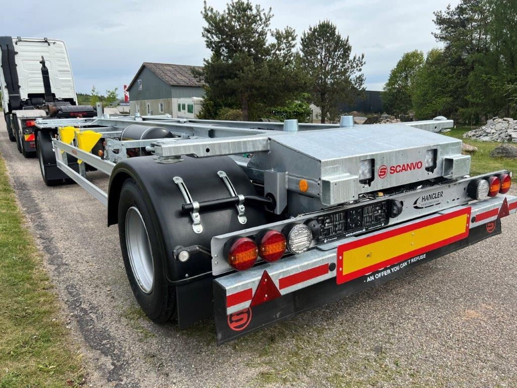 Hangler ZWP-H 200 Mega-ZL 20 ton - Przyczepa kontenerowiec/ System wymienny: zdjęcie 3 Hangler ZWP-H 200 Mega-ZL 20 ton - Przyczepa kontenerowiec/ System wymienny: zdjęcie 3