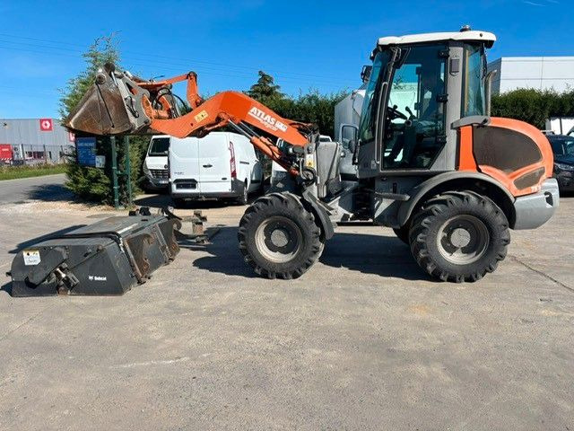 Atlas 75e S. Schaufel, Gabel, Bürste. - Ładowarka kołowa: zdjęcie 1 Atlas 75e S. Schaufel, Gabel, Bürste. - Ładowarka kołowa: zdjęcie 1