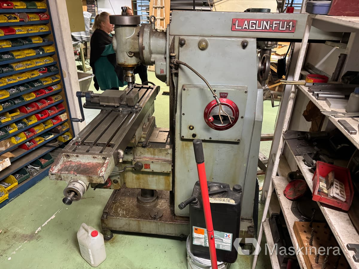 Fräs Lagun FU-1 - Frezarka do metalu: zdjęcie 4 Fräs Lagun FU-1 - Frezarka do metalu: zdjęcie 4