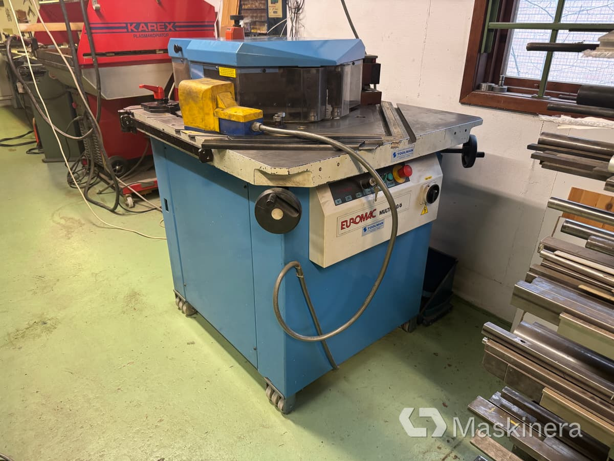 Hörnklipp Euromac Multi 220/6 - Maszyna do obróbki metalu: zdjęcie 1 Hörnklipp Euromac Multi 220/6 - Maszyna do obróbki metalu: zdjęcie 1