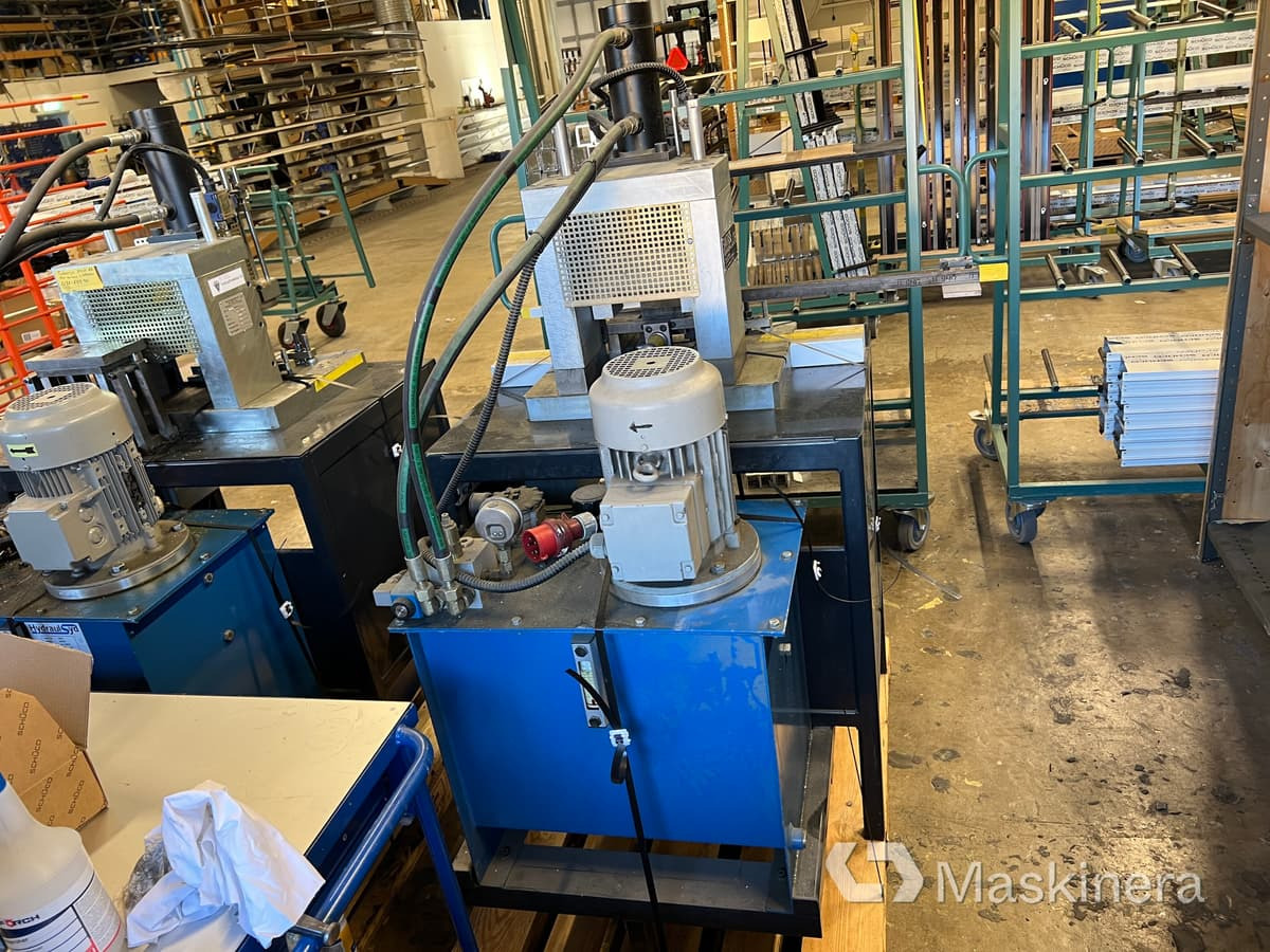 Hydraulisk press Santas Mekaniska DS88 - Prasa krawędziowa: zdjęcie 5 Hydraulisk press Santas Mekaniska DS88 - Prasa krawędziowa: zdjęcie 5