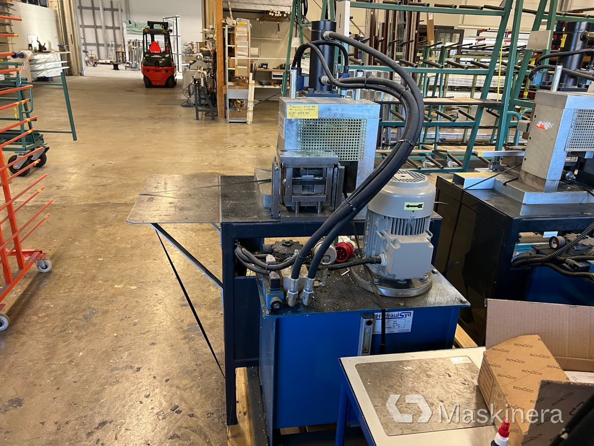 Hydraulisk press Santas Mekaniska DS88 - Prasa krawędziowa: zdjęcie 5 Hydraulisk press Santas Mekaniska DS88 - Prasa krawędziowa: zdjęcie 5