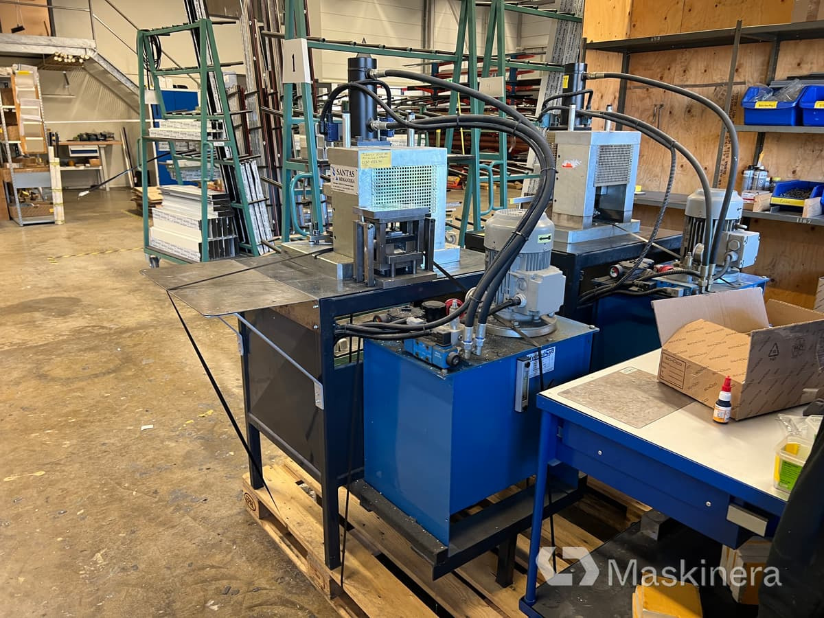 Hydraulisk press Santas Mekaniska DS88 - Prasa krawędziowa: zdjęcie 4 Hydraulisk press Santas Mekaniska DS88 - Prasa krawędziowa: zdjęcie 4