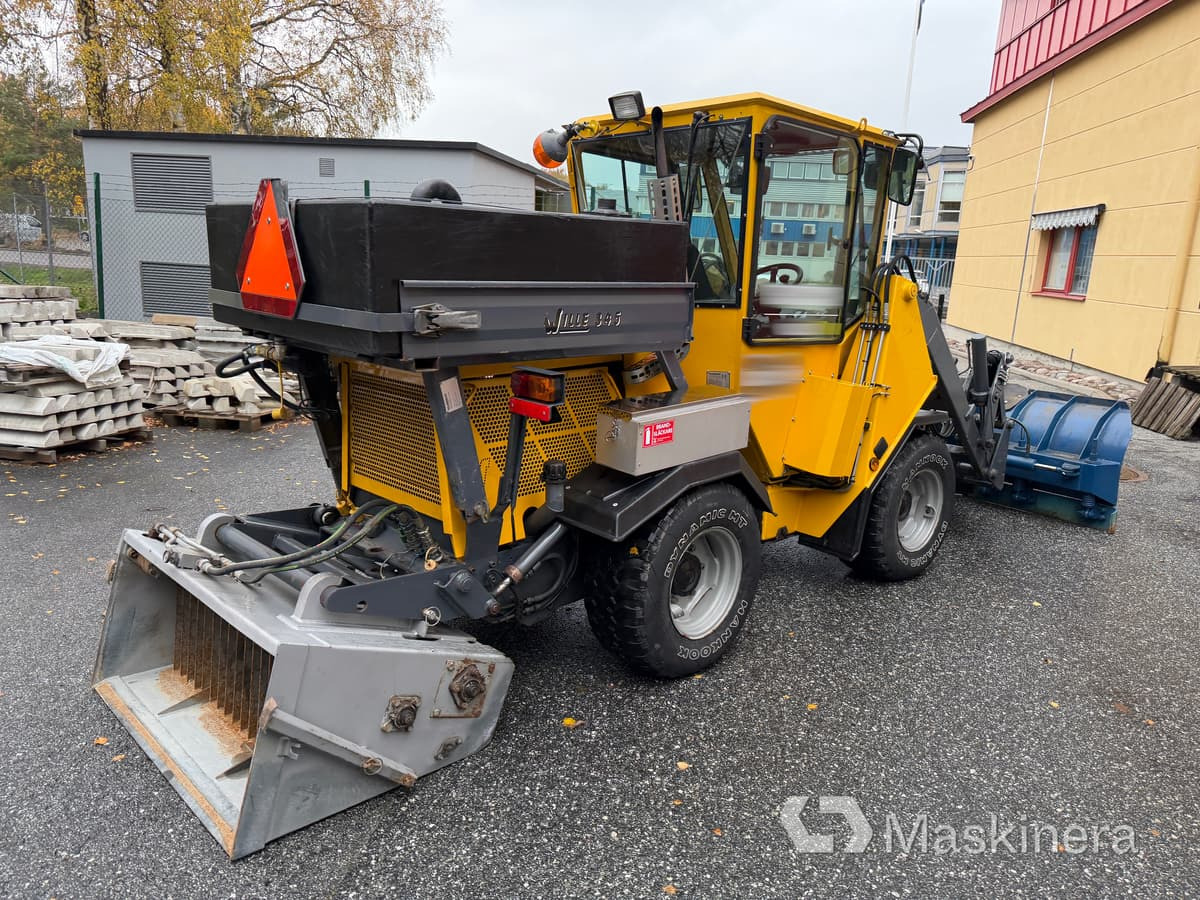 Redskapsbärare Wille 345 med snöutrustning - Maszyna do odśnieżania: zdjęcie 5 Redskapsbärare Wille 345 med snöutrustning - Maszyna do odśnieżania: zdjęcie 5