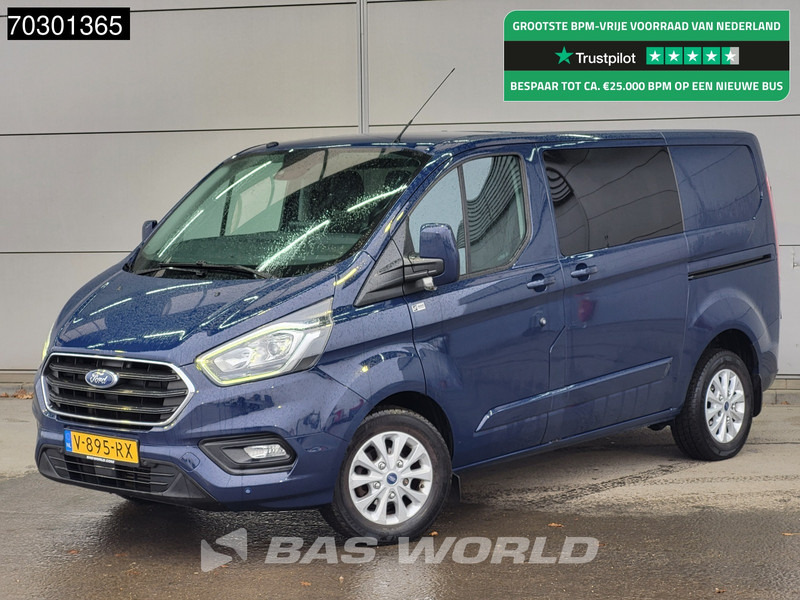 Ford Transit Custom 130PK Dubbel Cabine Automaat Limited 2x Schuifdeur L1H1 Trekhaak LED Xenon Airco Cruise Camera Parkeersensoren SYNC4 Display Eur - Mały samochód dostawczy: zdjęcie 1 Ford Transit Custom 130PK Dubbel Cabine Automaat Limited 2x Schuifdeur L1H1 Trekhaak LED Xenon Airco Cruise Camera Parkeersensoren SYNC4 Display Eur - Mały samochód dostawczy: zdjęcie 1