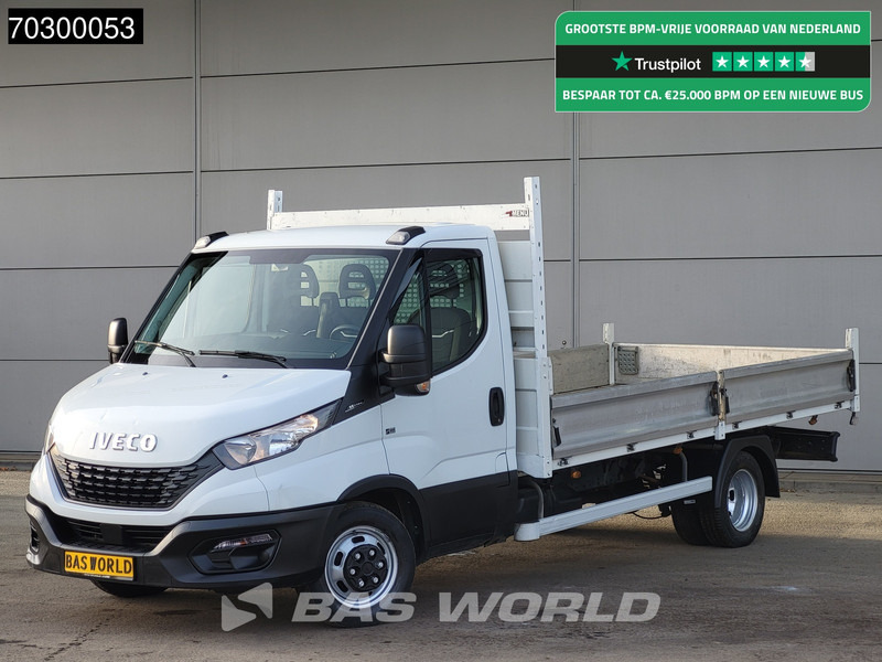Samochód dostawczy skrzyniowy Iveco Daily 35C14 Open Laadbak 420cm Dubbellucht Airco Navi Cruise Pritsche Pickup Airco Cruise control: zdjęcie 1