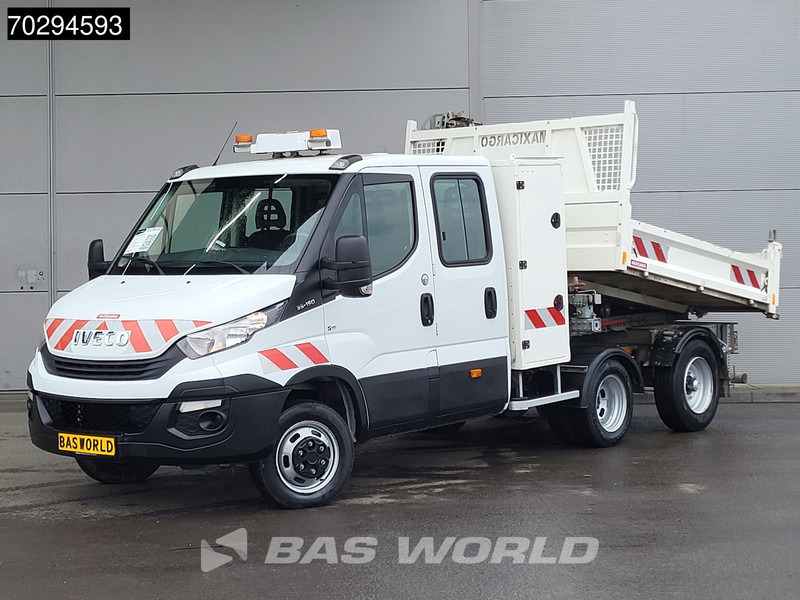 Iveco Daily 35C15 3.0L Kipper met Kist Maxicargo Airco Cruise Camera Euro6 Tipper Benne Kieper 2m3 Airco Dubbel cabine Cruise control - Samochód dostawczy wywrotka: zdjęcie 3 Iveco Daily 35C15 3.0L Kipper met Kist Maxicargo Airco Cruise Camera Euro6 Tipper Benne Kieper 2m3 Airco Dubbel cabine Cruise control - Samochód dostawczy wywrotka: zdjęcie 3
