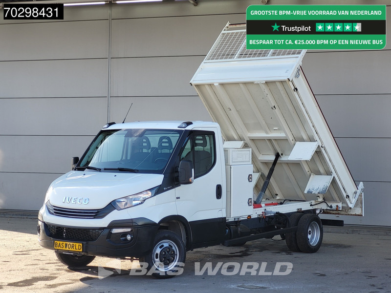 Iveco Daily 35C16 Automaat Kipper met Kist Dubbellucht 3,5t Trekhaak Airco Cruise Euro6 Tipper Benne Kieper Airco Trekhaak Cruise control - Samochód dostawczy wywrotka: zdjęcie 1 Iveco Daily 35C16 Automaat Kipper met Kist Dubbellucht 3,5t Trekhaak Airco Cruise Euro6 Tipper Benne Kieper Airco Trekhaak Cruise control - Samochód dostawczy wywrotka: zdjęcie 1
