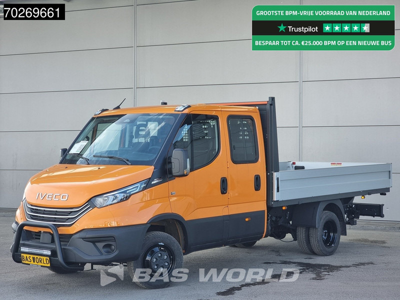 Iveco Daily 35C21 3.0 210PK Black Edition 2025model Dubbel Cabine Open laadbak 3.5t Trekhaak CarPlay ACC LED Pritsche Pickup Airco Dubbel ca - Samochód dostawczy skrzyniowy: zdjęcie 1 Iveco Daily 35C21 3.0 210PK Black Edition 2025model Dubbel Cabine Open laadbak 3.5t Trekhaak CarPlay ACC LED Pritsche Pickup Airco Dubbel ca - Samochód dostawczy skrzyniowy: zdjęcie 1