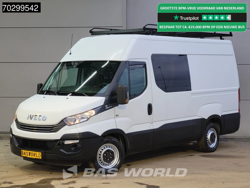 Iveco Daily 35S14 Dubbel Cabine Automaat L2H2 3,5t Trekhaak Airco Cruise Camera Imperiaal Euro6 L2 DC Doka Mixto Airco Trekhaak Cruise contr - Furgon: zdjęcie 1 Iveco Daily 35S14 Dubbel Cabine Automaat L2H2 3,5t Trekhaak Airco Cruise Camera Imperiaal Euro6 L2 DC Doka Mixto Airco Trekhaak Cruise contr - Furgon: zdjęcie 1