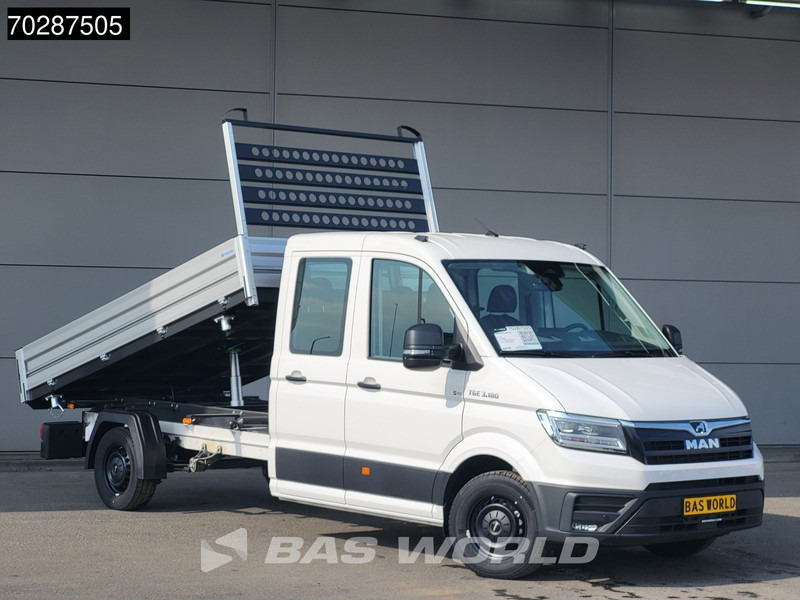 MAN TGE 3.180 Driezijdige Kipper Automaat Dubbel Cabine 2025 Facelift 180PK Trekhaak LED Navi ACC Airco Cruise Euro6 Kipper Tippe Benne Kieper - Samochód dostawczy wywrotka: zdjęcie 2 MAN TGE 3.180 Driezijdige Kipper Automaat Dubbel Cabine 2025 Facelift 180PK Trekhaak LED Navi ACC Airco Cruise Euro6 Kipper Tippe Benne Kieper - Samochód dostawczy wywrotka: zdjęcie 2