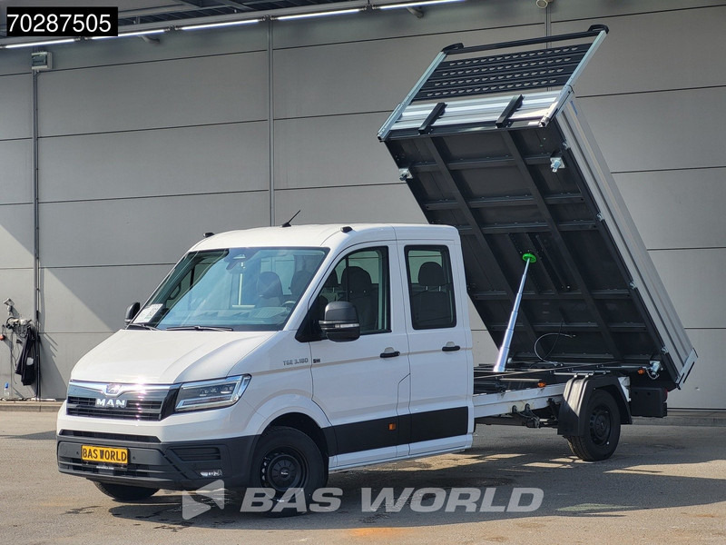 MAN TGE 3.180 Driezijdige Kipper Automaat Dubbel Cabine 2025 Facelift 180PK Trekhaak LED Navi ACC Airco Cruise Euro6 Kipper Tippe Benne Kieper - Samochód dostawczy wywrotka: zdjęcie 5 MAN TGE 3.180 Driezijdige Kipper Automaat Dubbel Cabine 2025 Facelift 180PK Trekhaak LED Navi ACC Airco Cruise Euro6 Kipper Tippe Benne Kieper - Samochód dostawczy wywrotka: zdjęcie 5