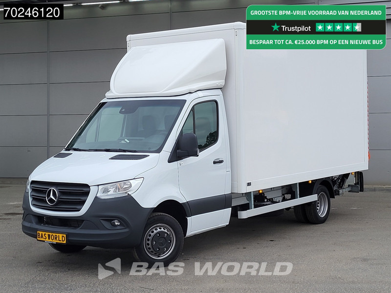 Mercedes-Benz Sprinter 515 CDI Automaat 1000kg Laadklep Dubbellucht Bakwagen MBUX Airco Cruise MBUX Koffer Meubelbak 21m3 Airco Cruise control - Dostawczy kontener: zdjęcie 1 Mercedes-Benz Sprinter 515 CDI Automaat 1000kg Laadklep Dubbellucht Bakwagen MBUX Airco Cruise MBUX Koffer Meubelbak 21m3 Airco Cruise control - Dostawczy kontener: zdjęcie 1