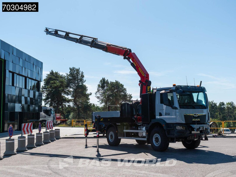 MAN TGM 18.320 4X4 NEW 4x4 Palfinger PK 27002-SH D Crane manbasket Steelsuspension - Samochód ciężarowy skrzyniowy/ Platforma, Samochod ciężarowy z HDS: zdjęcie 5 MAN TGM 18.320 4X4 NEW 4x4 Palfinger PK 27002-SH D Crane manbasket Steelsuspension - Samochód ciężarowy skrzyniowy/ Platforma, Samochod ciężarowy z HDS: zdjęcie 5
