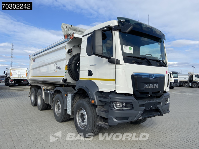 MAN TGS 41.400 8X4 20m3 KH Kipper Tarpaulin Automatic Big-Axle EURO 2 - Wywrotka: zdjęcie 3 MAN TGS 41.400 8X4 20m3 KH Kipper Tarpaulin Automatic Big-Axle EURO 2 - Wywrotka: zdjęcie 3
