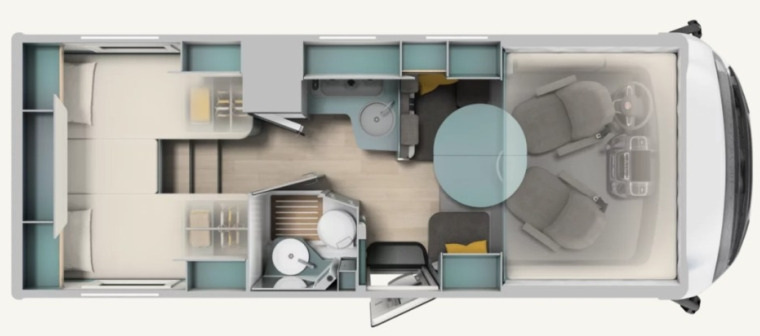 Laika Kosmo H1319 - Kamper integra: zdjęcie 1 Laika Kosmo H1319 - Kamper integra: zdjęcie 1