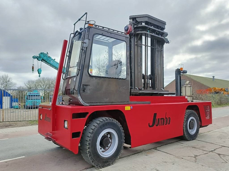 Jumbo J/SH 120/14/75 zijlader side forklift stapler 12 T - Wózek widłowy boczny: zdjęcie 2 Jumbo J/SH 120/14/75 zijlader side forklift stapler 12 T - Wózek widłowy boczny: zdjęcie 2