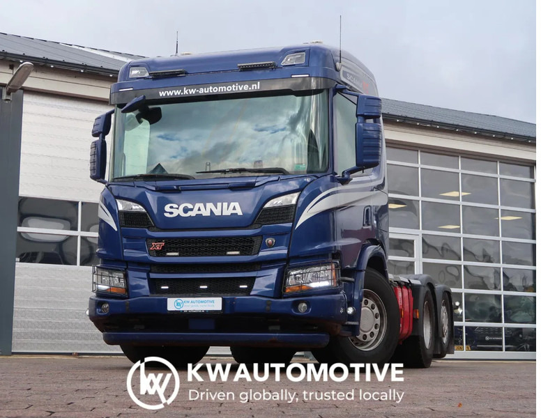 Scania P500 6x2/ FULL AIR/ HYDRAULIC/ LEATHER/ 2.950 WB/ DIFF LOCK/ SLIDE DISH - Ciągnik siodłowy: zdjęcie 1 Scania P500 6x2/ FULL AIR/ HYDRAULIC/ LEATHER/ 2.950 WB/ DIFF LOCK/ SLIDE DISH - Ciągnik siodłowy: zdjęcie 1