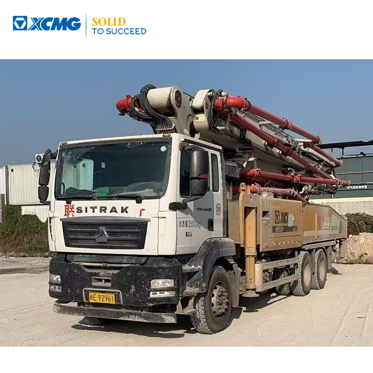 XCMG Manufacturer China Concrete Pump Truck HB52V 52m Used Cement Pump Truck Price For Sale - Pompa do betonu: zdjęcie 1 XCMG Manufacturer China Concrete Pump Truck HB52V 52m Used Cement Pump Truck Price For Sale - Pompa do betonu: zdjęcie 1