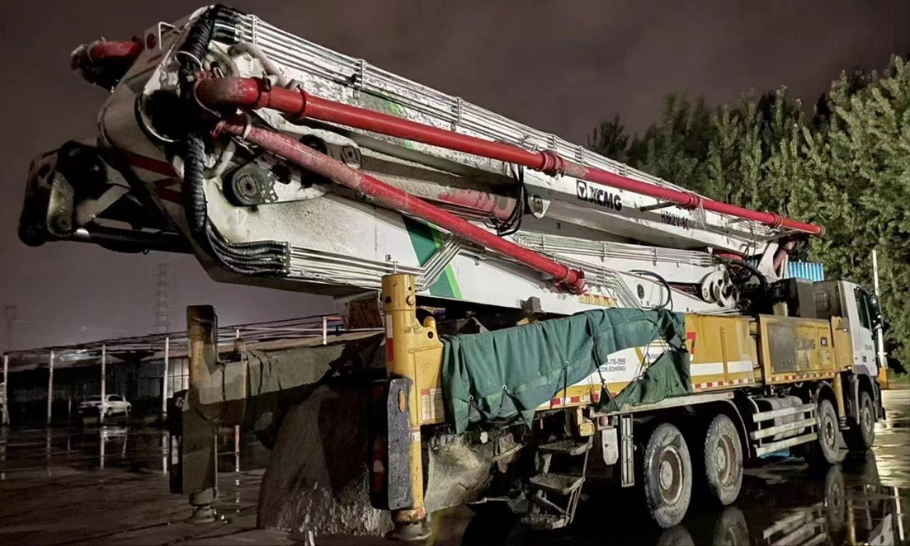 XCMG Official Hb58V Concrete Machinery 2019 Used 58m Concrete Pump Truck for Sale - Pompa do betonu: zdjęcie 5 XCMG Official Hb58V Concrete Machinery 2019 Used 58m Concrete Pump Truck for Sale - Pompa do betonu: zdjęcie 5