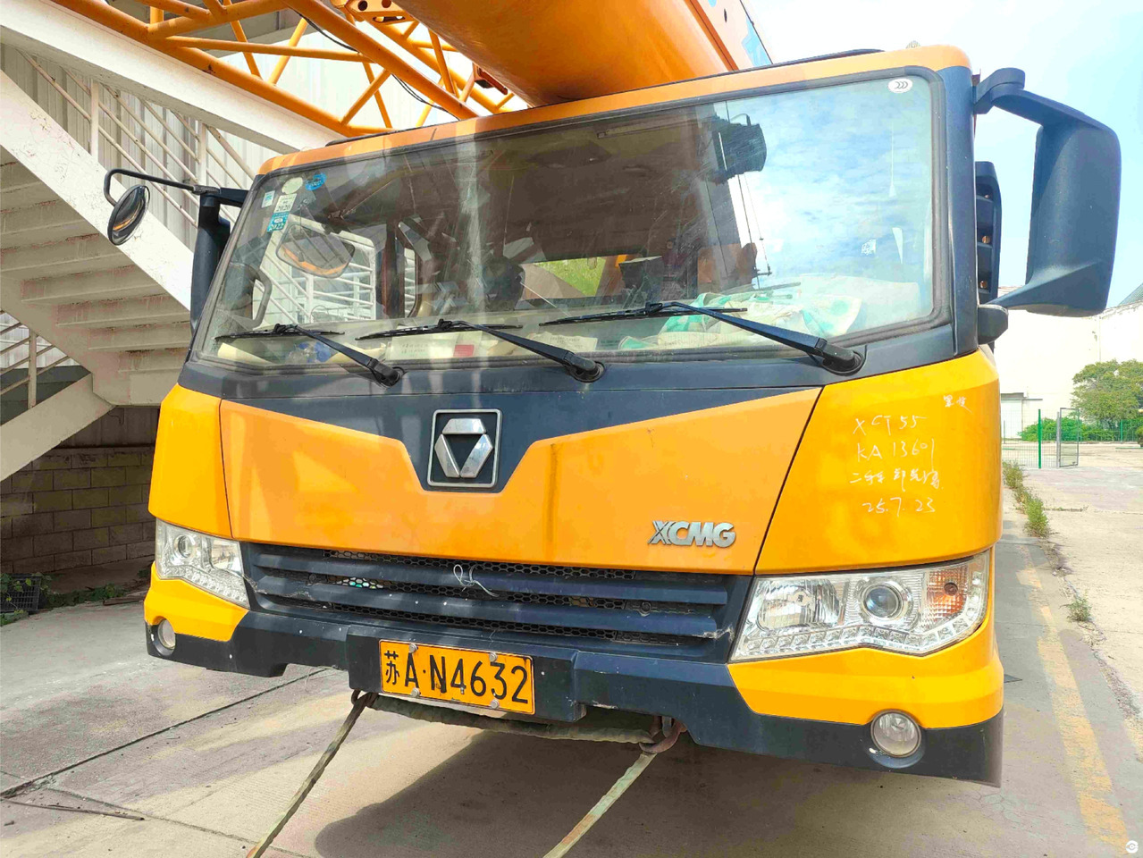 XCMG XCT55L5 55ton used 5-section truck crane price - Dźwig samojezdny: zdjęcie 3 XCMG XCT55L5 55ton used 5-section truck crane price - Dźwig samojezdny: zdjęcie 3