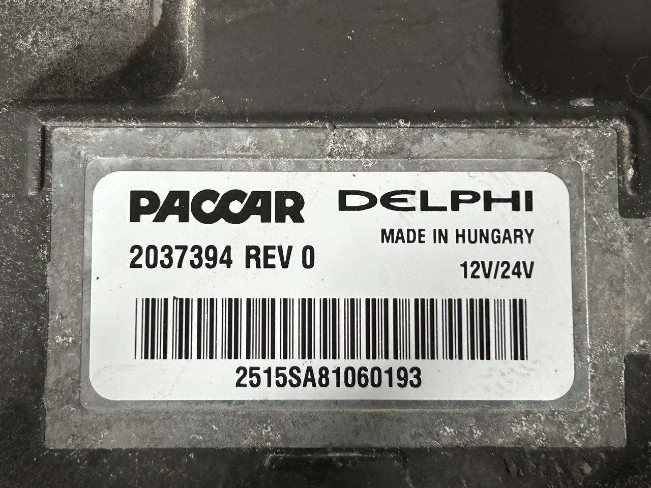 DAF ENGINE CONTROLLER DAF XF 106 480 - ECU: zdjęcie 4 DAF ENGINE CONTROLLER DAF XF 106 480 - ECU: zdjęcie 4